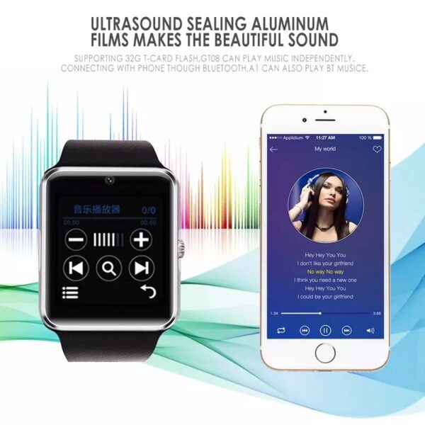 Bluetooth Smart Wrist Watch  Stirmas