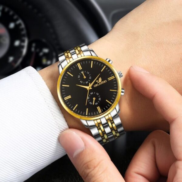 Men’s Luxury Brand Orlando Quartz Wristwatch  Stirmas