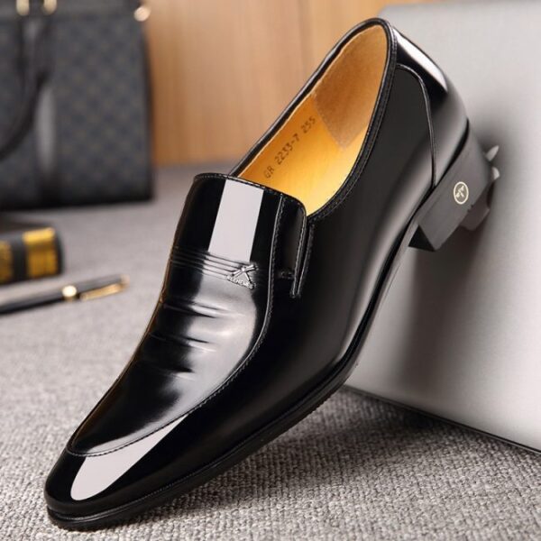 Leather men’s shoes British business suit men’s shoes Genuine Leather wedding shoes men dress shoes for men  Stirmas