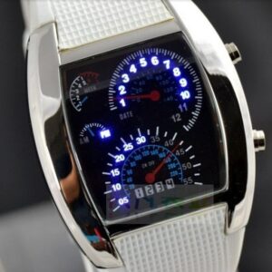 Unique LED Digital Watch Men Watch Electronic Sport Watches Men Rubber Band Clock