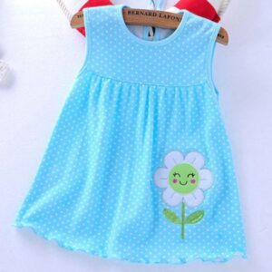 Baby Girls Dress New Kids Fashion Infantile Dresses Cotton Children’s Clothes Flower Style Kids Clothing Princess Dress
