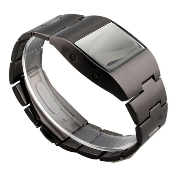 Unique Iron Men’s Smartwatch Stainless Steel Blue Red Digital LED luxury military Wrist Watch  Stirmas
