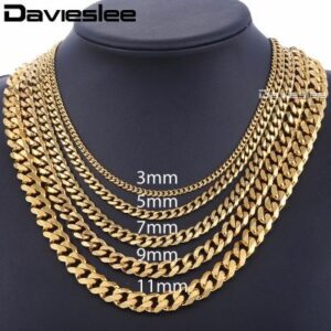 Gold Necklaces for Men &...