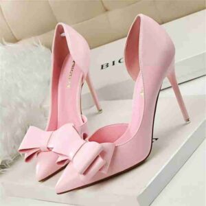 Women High Heel Pumps Pointed Toe Shoes