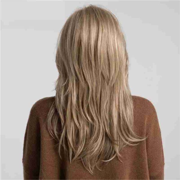 Mixed Blonde 20 Inch Natural Hair Wigs for Women  Stirmas