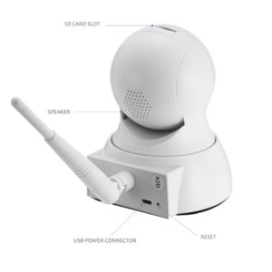 Home Security Camera 720P IP Two Way Video & Audio Camera
