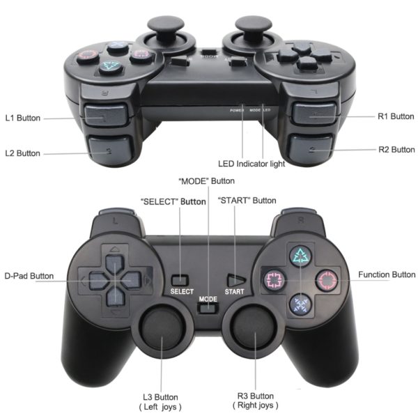 Wireless Gamepad for Sony PS2 Playstation 2 Console  Stirmas