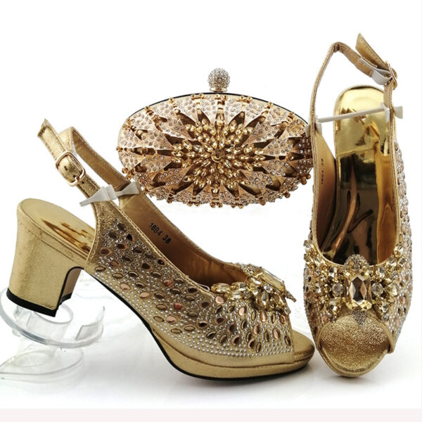 Pretty Italian Shoes and Bags For Nigerian  Stirmas