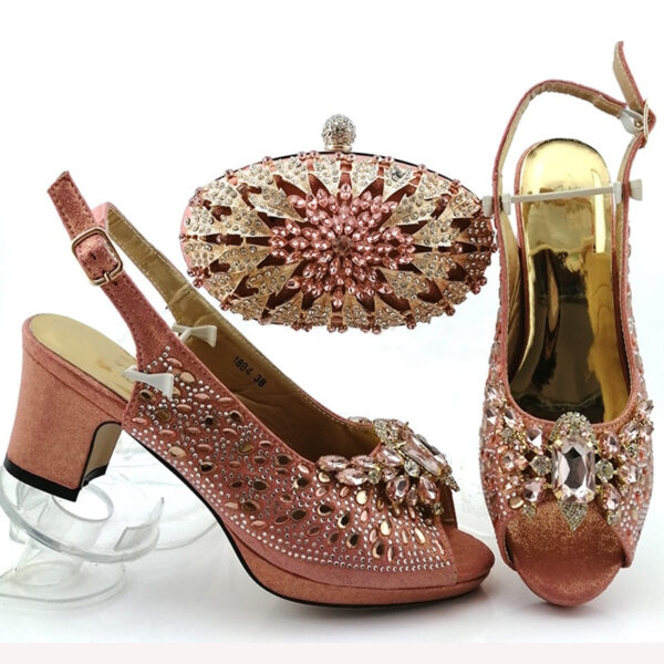 Pretty Italian Shoes and Bags For Nigerian  Stirmas