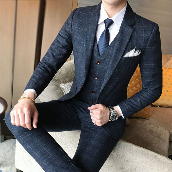 Classic Men Formal Suits Jackets+Vest+Pants  Stirmas