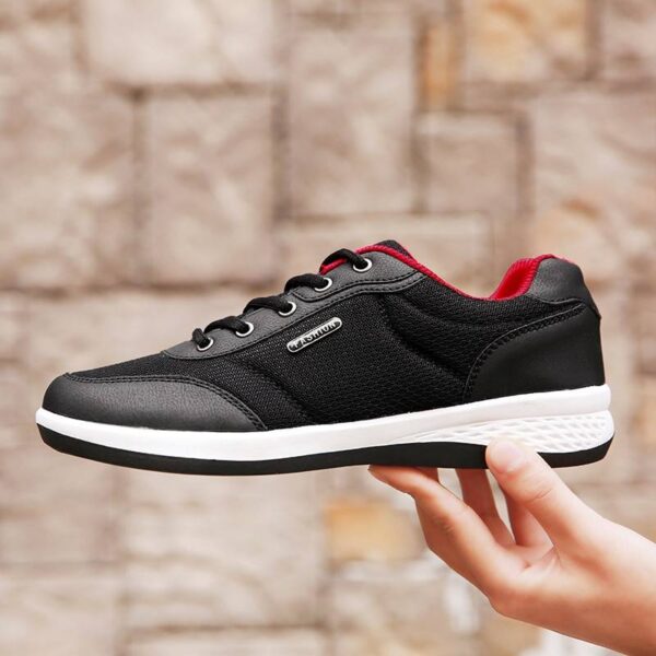 Men Flat Casual Shoes Breathable Tennis Sneakers  Stirmas