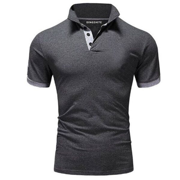 Men Pure Cotton Polo Shirts Quality Short Sleeve  Stirmas