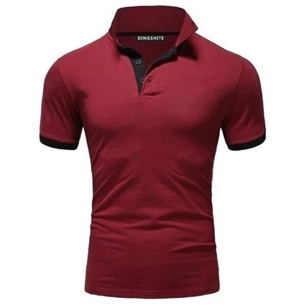 Men Pure Cotton Polo Shirts Quality Short Sleeve  Stirmas