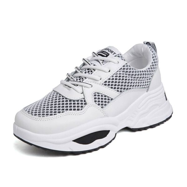 Classy Cushioning Sneakers Outdoor Sport Athletic Footwear Color: White B Color: White B Shoe Size: 10 Stirmas