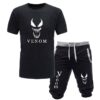 Casual Men Venom T-shirts and Jogger Shorts Two piece  Stirmas