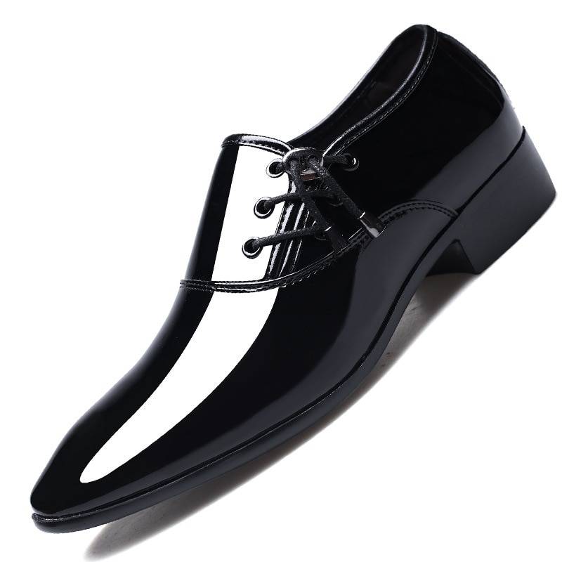 Leather Luxury Men Shoes Oxford Shoes Plus Size 38-48 - Stirmas