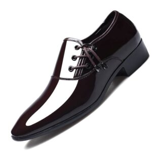 Leather Luxury Men Shoes Oxford Shoes Plus Size 38-48