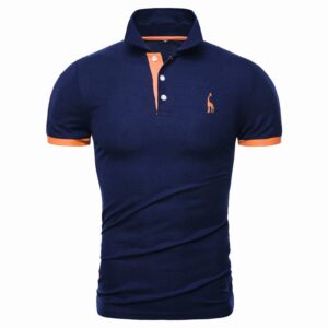 Thick Men Short Sleeve Polo T-shirt Casual Wears