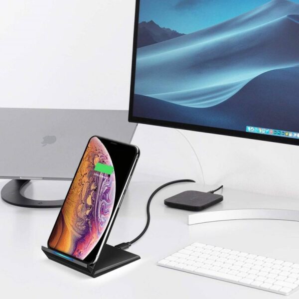 15W Qi Wireless Charger for Samsung S9 S10 iPhone 11 Pro X XS MAX for Xiaomi mi 9 Huawei P30 pro 10W Fast Wireless Charger Stand  Stirmas