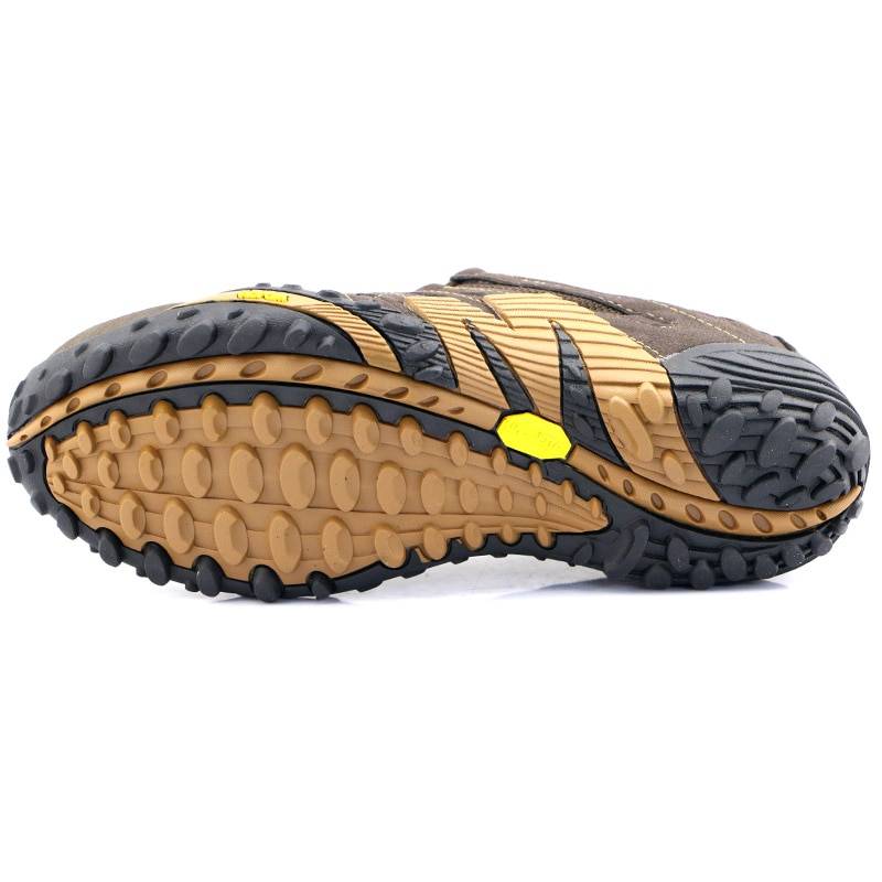 Outdoor Sport Hiking Shoes Non-slip Genuine Leather Climbing Sneakers ...