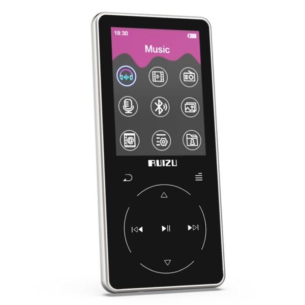 Ruizu D16 8G New Metal Bluetooth MP3 player Bulit-in Speaker with FM radio voice recorder e-book Portable Video player  Stirmas