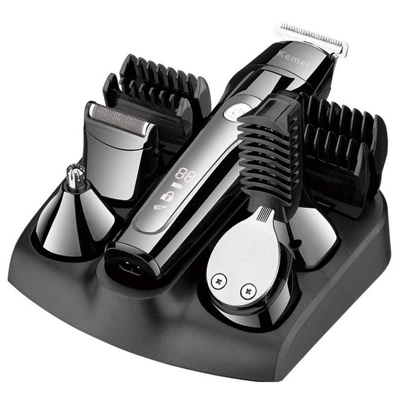 Hair Cutting Machine 5 In 1 Grooming Kit Hair Trimmer Electric For Men Body Beard Hair Clipper Nose Ear Trimmer Stubble  