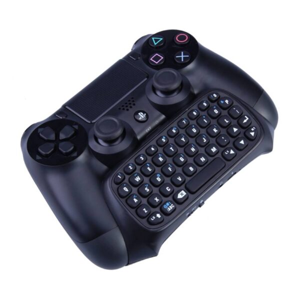 Multi-function 2 in 1 Bluetooth Mini Wireless Chat-pad Message Keyboard Game Consoles for Sony Playstation 4 PS4 Controller  Stirmas
