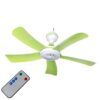 Super Silent Household Ceiling Fan 220V 7W Energy Saving Fan ABS 5 blades Sleep/Natural Wind hanging Fan Home With Remote Control  Stirmas