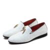 Luxury Men Loafers Shoes Slip On Moccasins Plus Size 38-48 Glitters Bling Stylish Flats Shoes Man Party Shoes  Stirmas