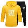 CR7 Hoodies Tracksuit Set Jacket+Pants Sportswear 2 Piece Set of Hoodies  Stirmas