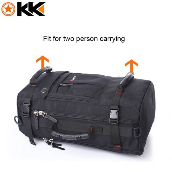 KAKA Large Capacity Polyester Backpack Travel Bag 50L Waterproof Backpacks  Stirmas