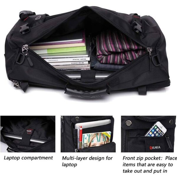 KAKA Quality Large Capacity Polyester Backpack Travel Bag 50L Waterproof Backpacks  Stirmas