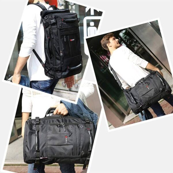 KAKA Quality Large Capacity Polyester Backpack Travel Bag 50L Waterproof Backpacks  Stirmas