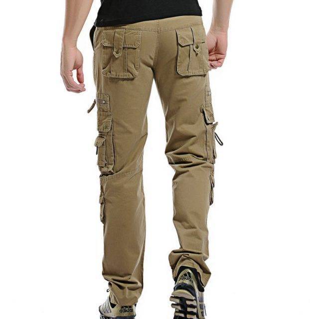 Multi Pockets Tactical Pants Autumn Men Cargo Pants  Stirmas