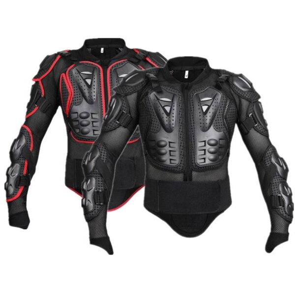 Protective Gear Motorcycle MTB Jackets Sports Men’s Motocross Armor Moto Windbreaker Back Chest Support Protector  Stirmas