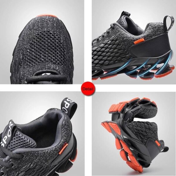 Jogging Athletics Trainer Sports Shoes Blade Running Shoes for Men High Quality Breathable Mesh Designer Sneakers  Stirmas