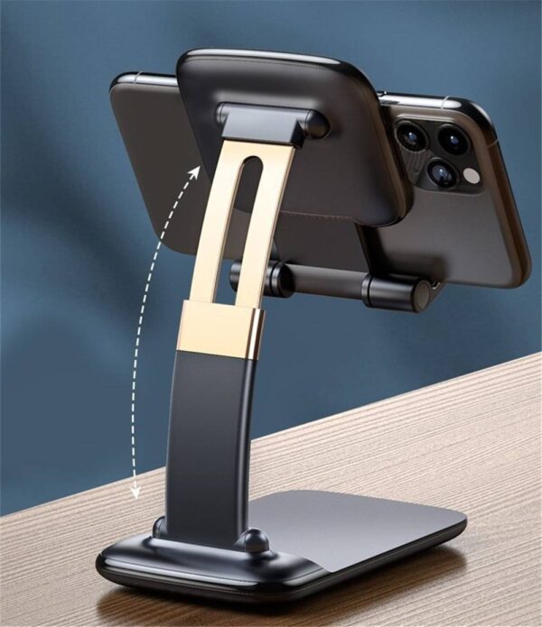 Adjustable Phone Holder Gravity Metal Stand For Mobile Phones Smartphone Stand  Stirmas