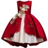 Toddler Princess Kids Dress For Girls Party Clothes Color: Red Color: Red Kid Size: 5 Stirmas