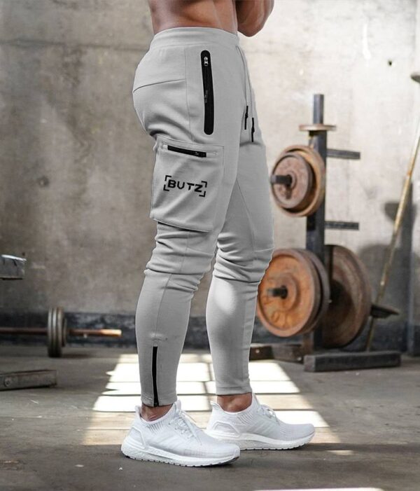 Multi Pocket Joggers Camouflage Men Fitness Pants Size: XXXL Size: XXXL Color: CK1-Gray Stirmas